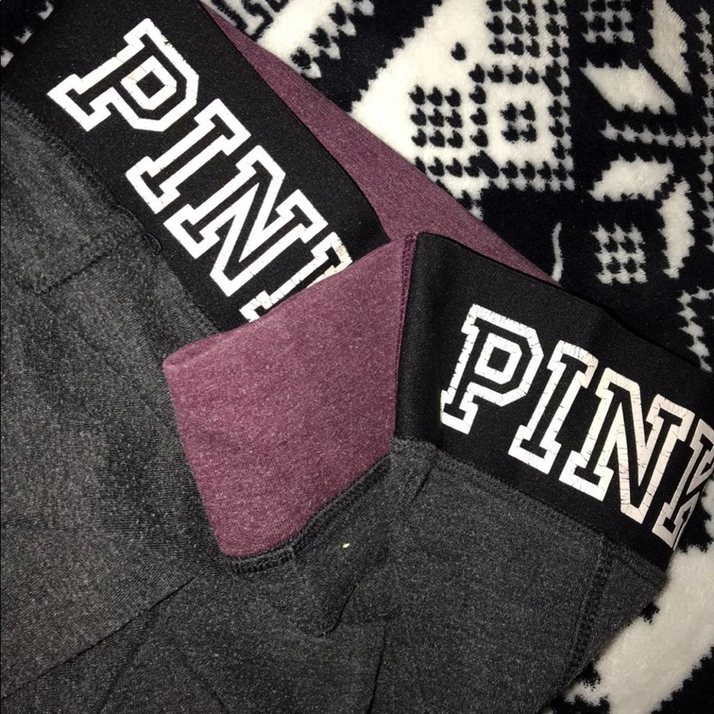 PINK leggings sm
